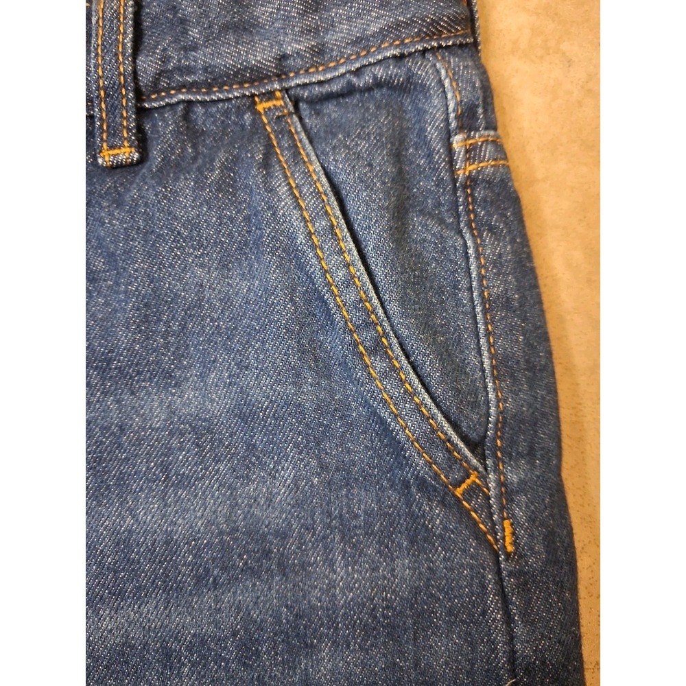 Wide Leg Barrel Jeans Girls Size 14 Relaxed Straight - Picture 8 of 14